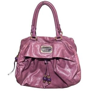 Marc by Marc Jacobs Purple Bag with Guitar Strap